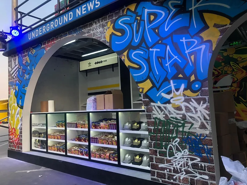 Adidas Originals Superstar multi-level brand experience at Sole DXB