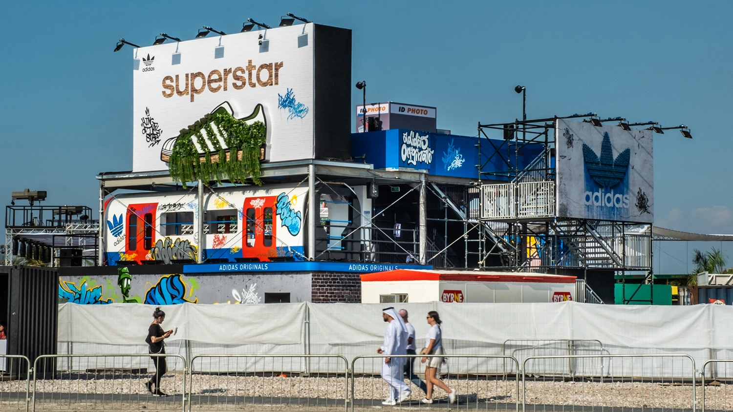 Adidas Originals Superstar multi-level brand experience at Sole DXB