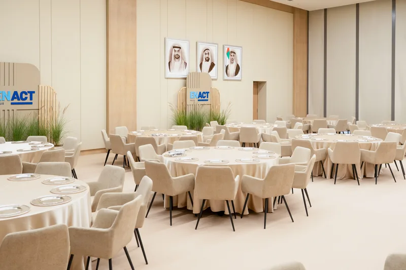 ENACT Majlis VIP dining and hospitality area for confENACT Majlis VIP dining and hospitality area for conference delegateserence delegates