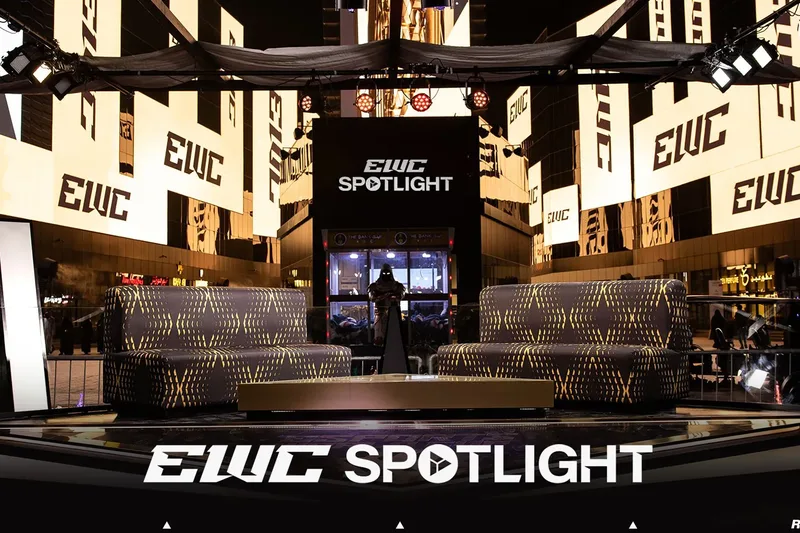 EWIC Spotlight branded stage and live event production