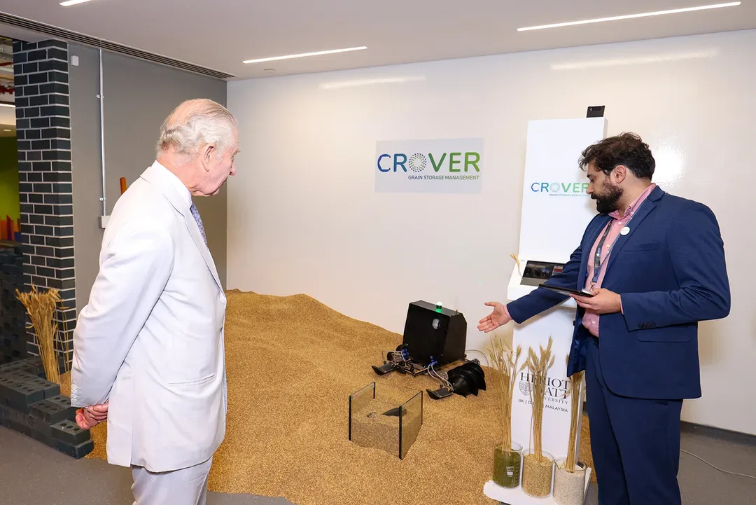 Heriot-Watt Climate Hub sustainability technology demonstration during COP28 in Dubai