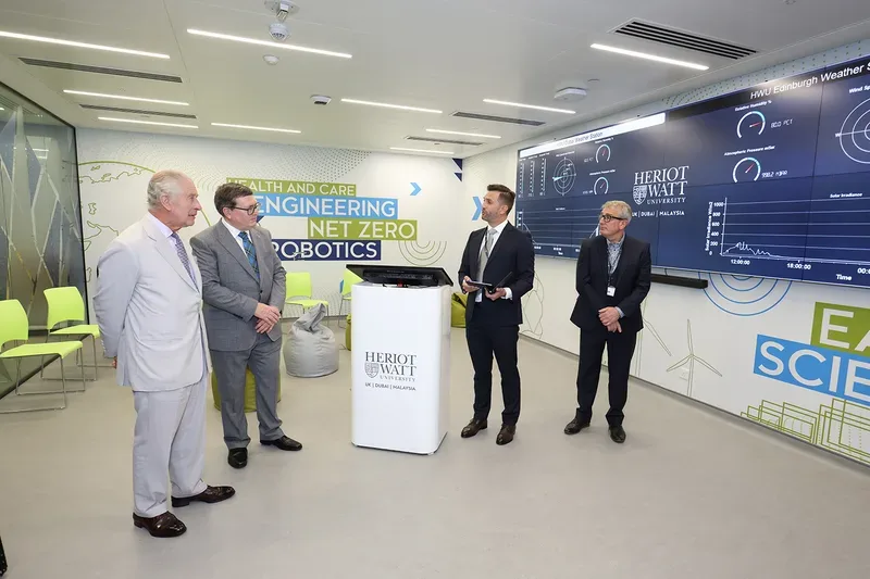 Heriot-Watt Climate Hub presentation on climate and environmental research during COP28 in Dubai